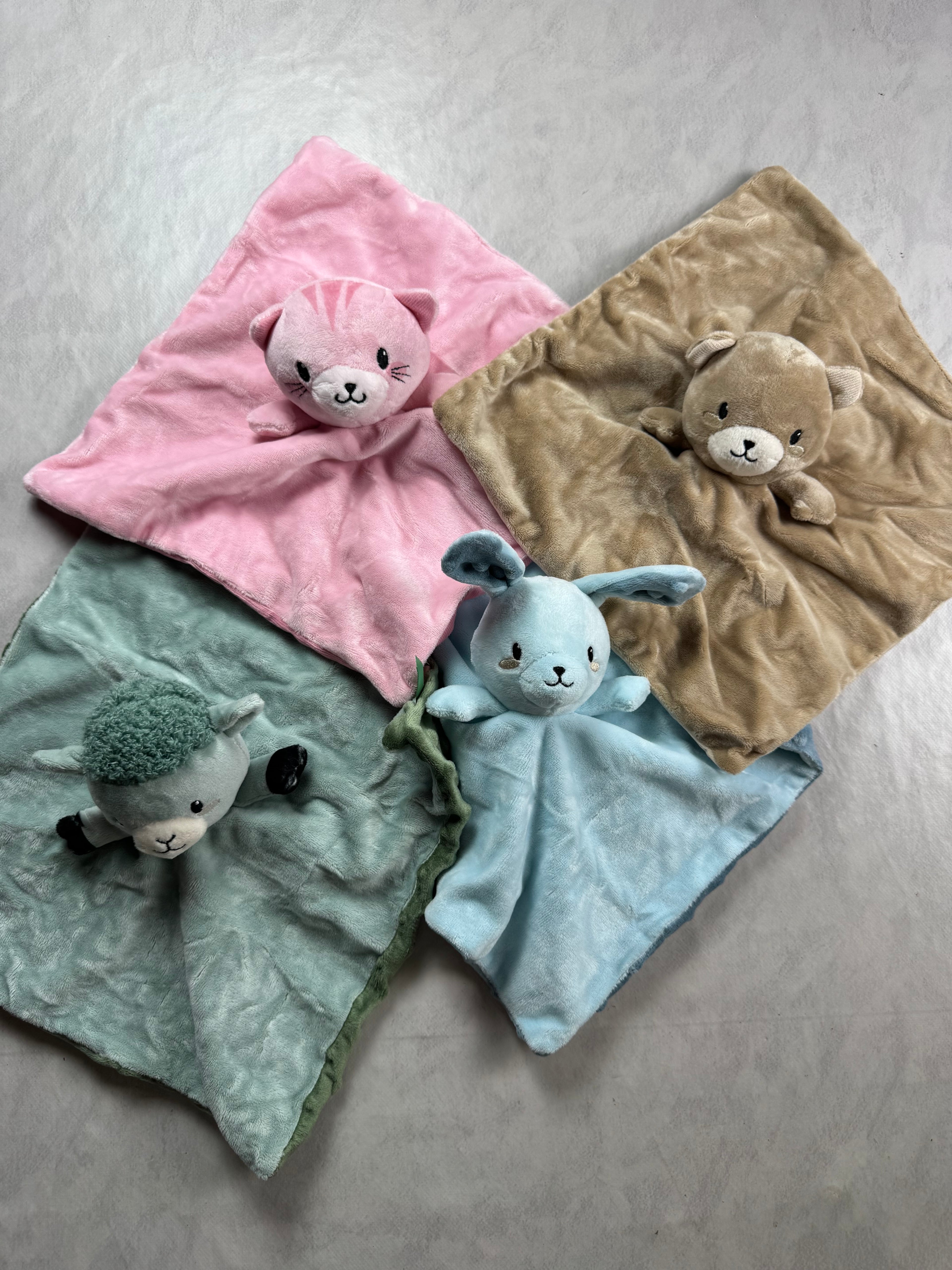 Doudou plat personnalisé avec prénom