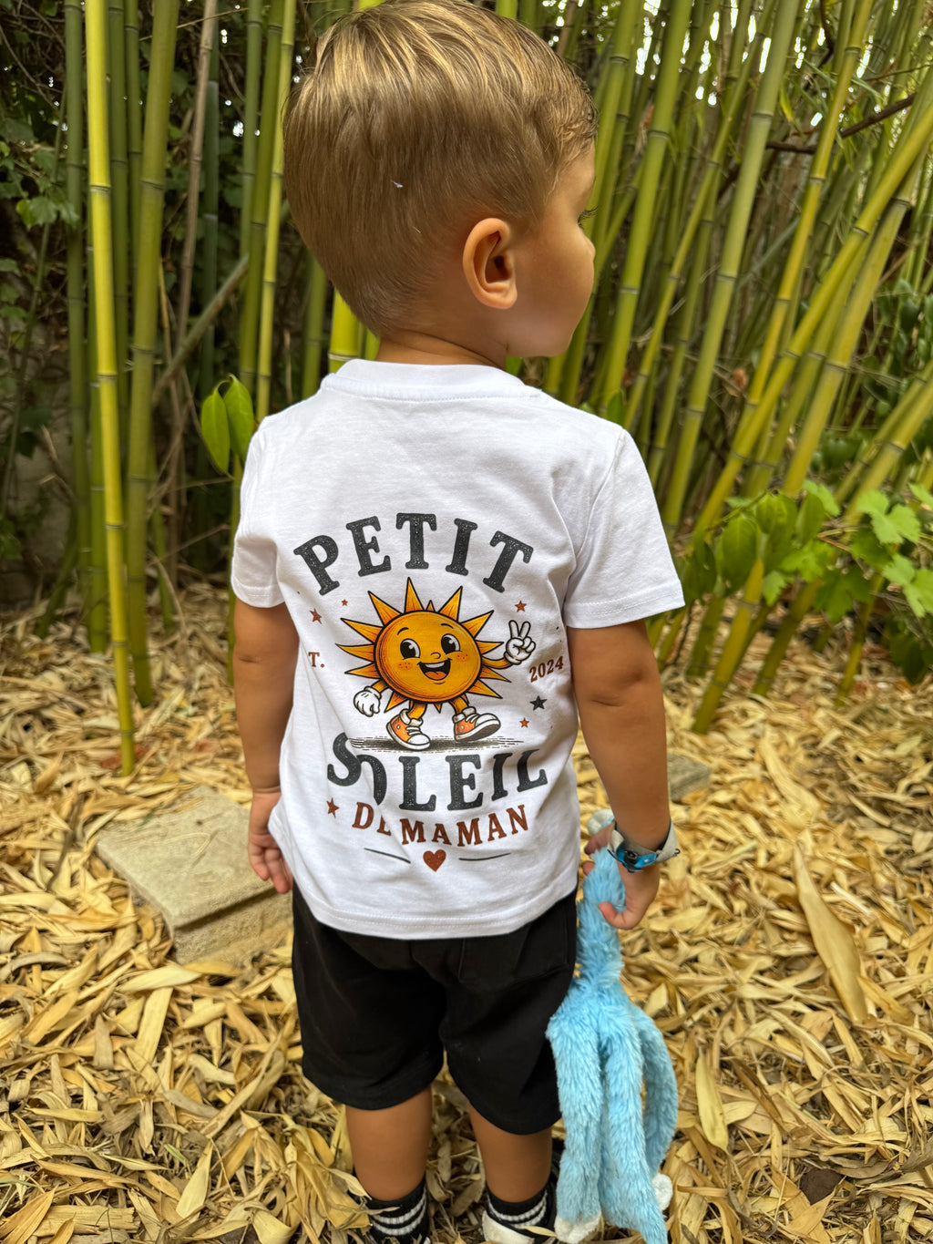 TEE SHIRT ENFANT "SOLEIL DE MAMAN"