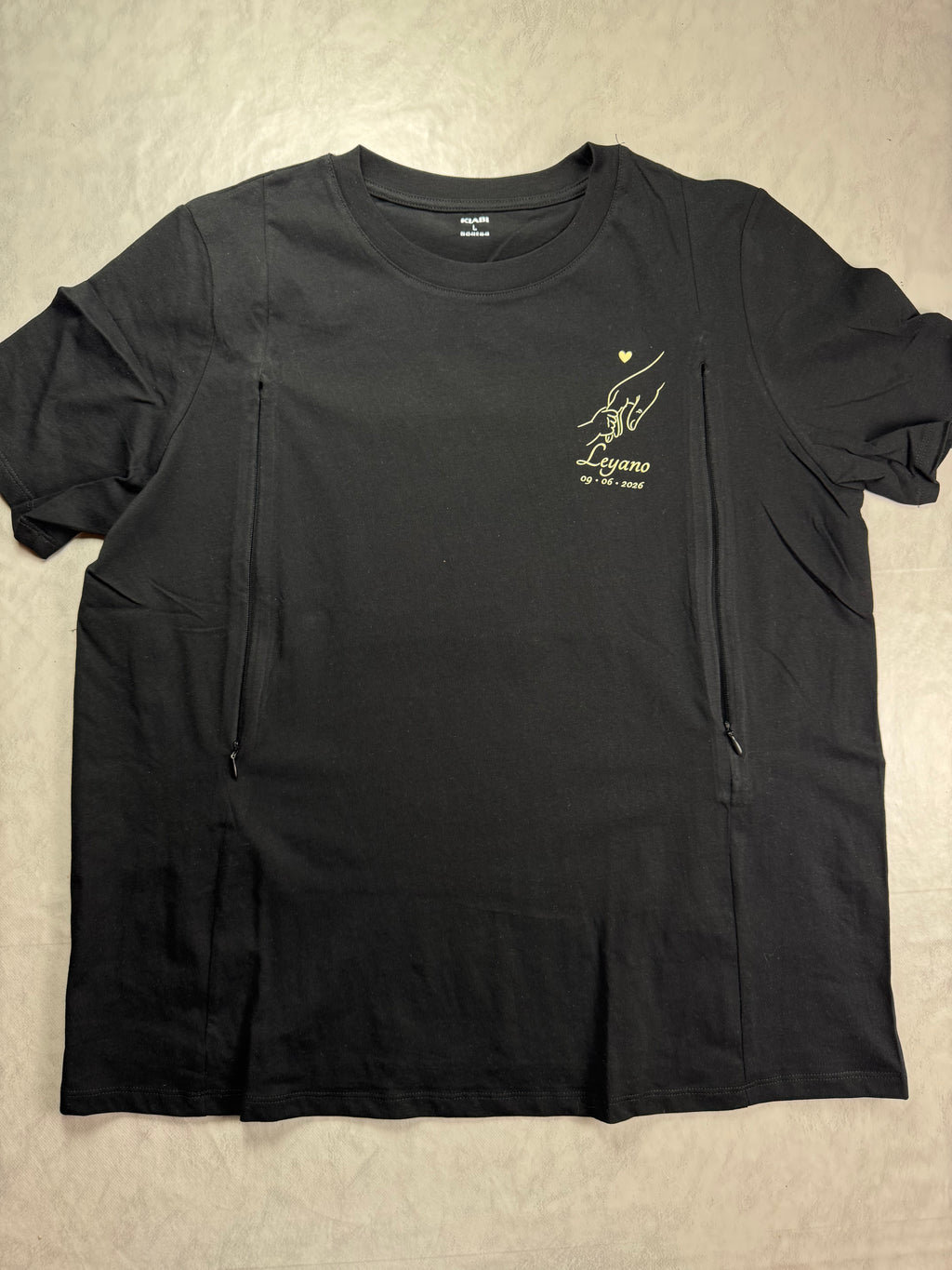 Tee-shirt Allaitement Personnalisable