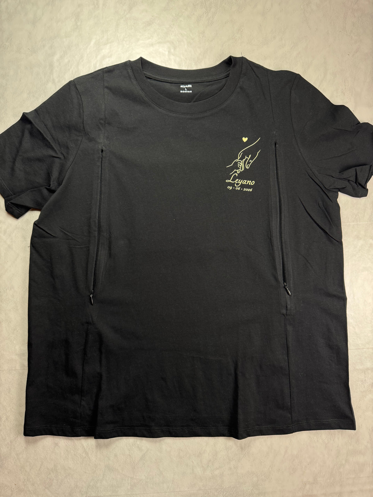 Tee-shirt Allaitement Personnalisable