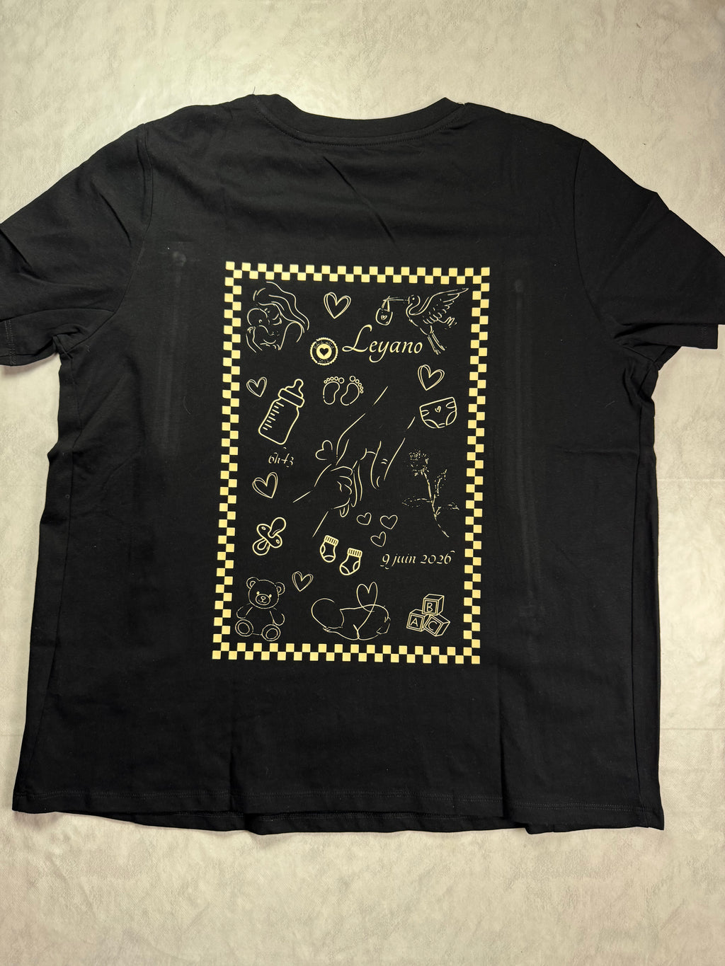 Tee-shirt Allaitement Personnalisable