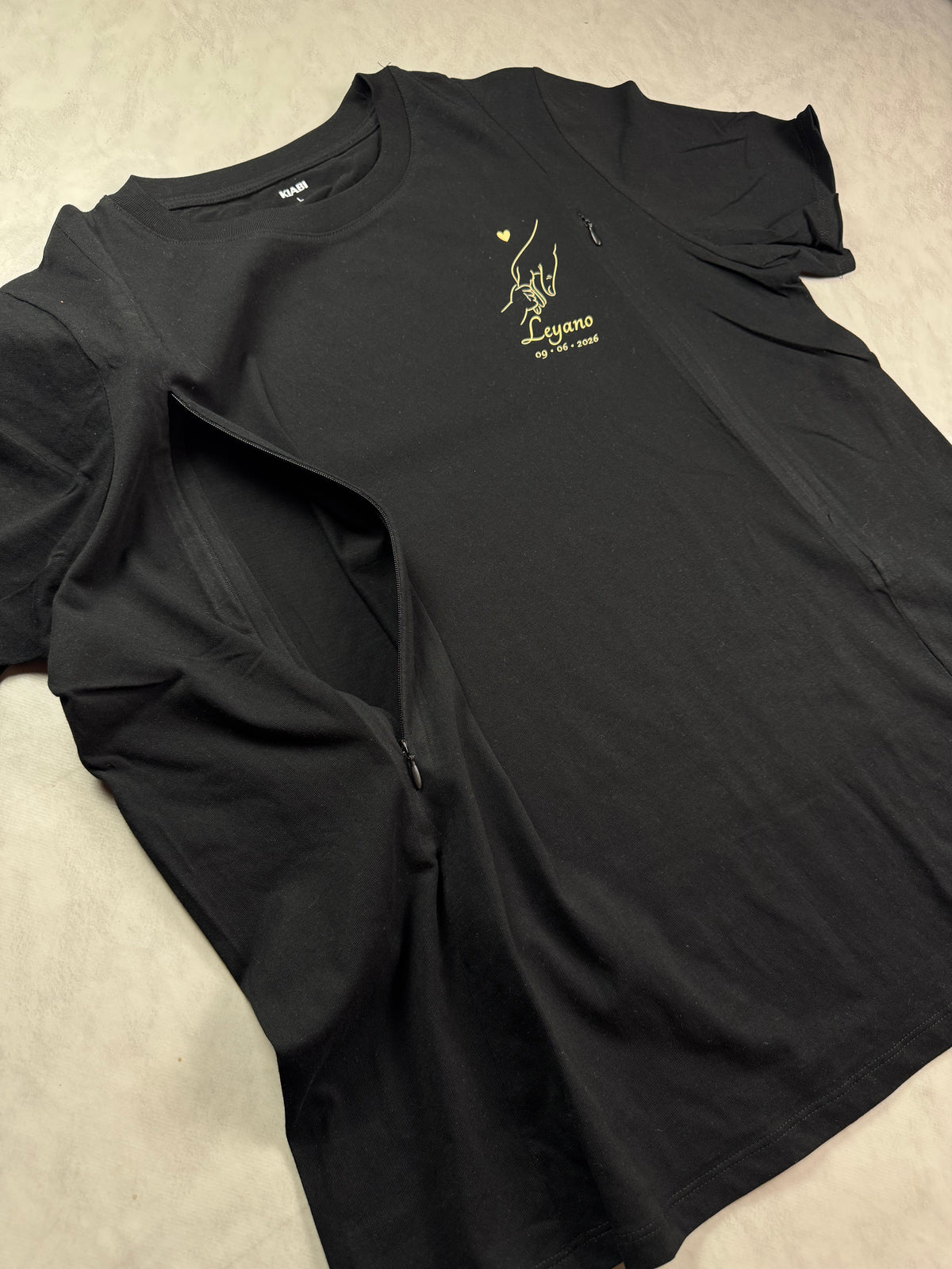 Tee-shirt Allaitement Personnalisable