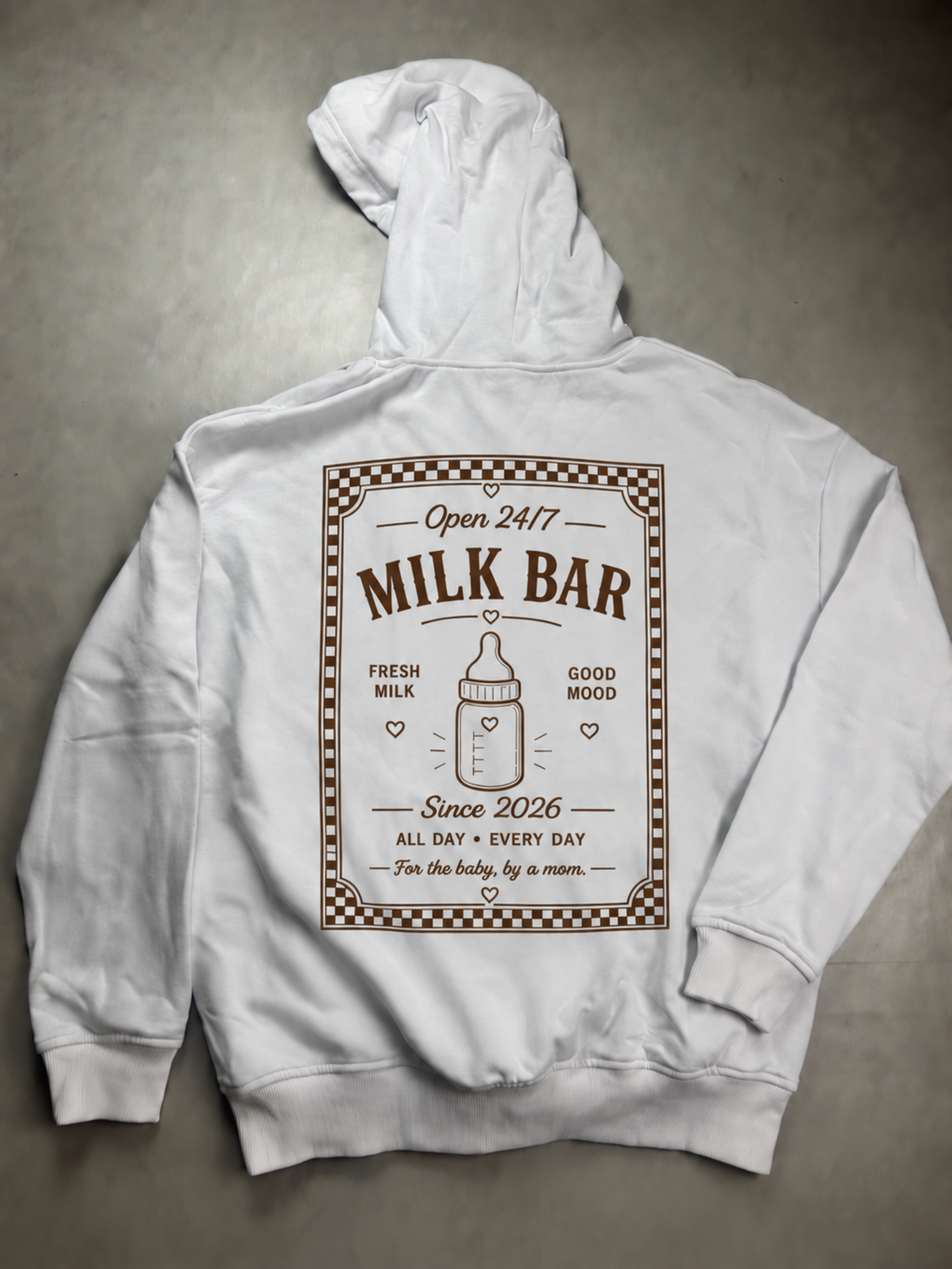 Sweat-shirt à capuche d’allaitement
