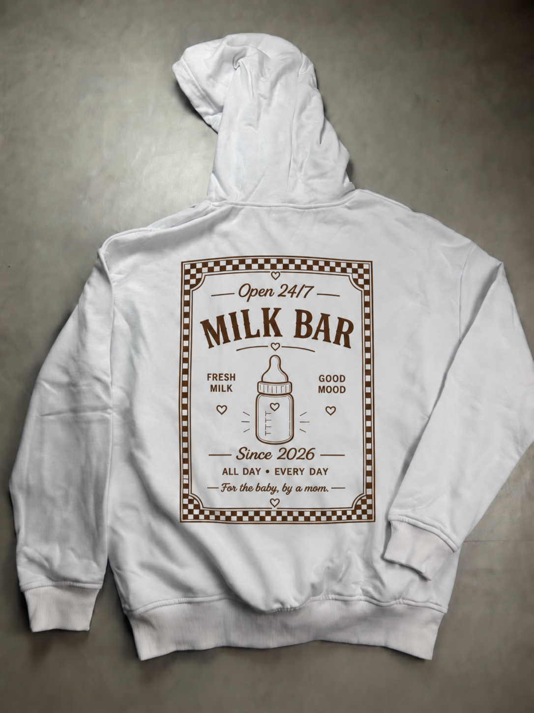 Sweat-shirt à capuche d’allaitement
