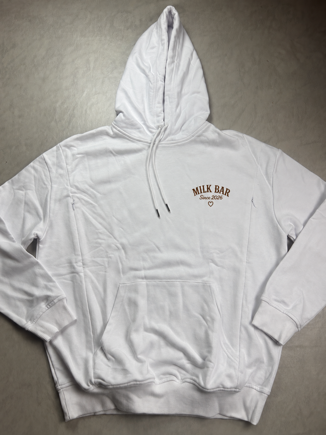Sweat-shirt à capuche d’allaitement